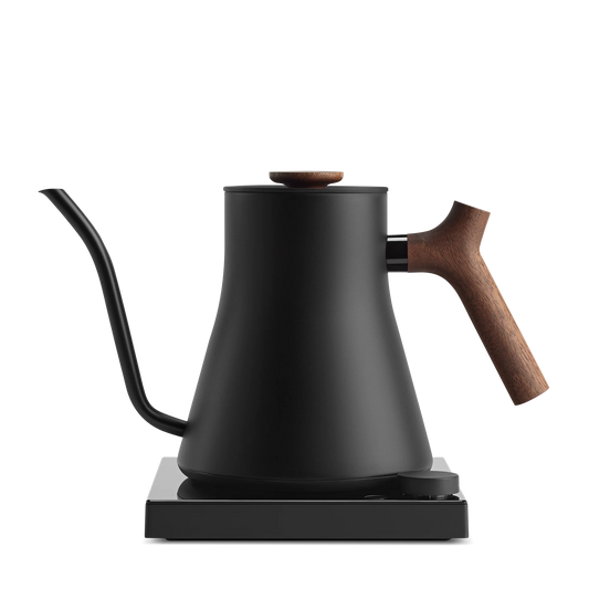 Fellow Stagg EKG Pro Electric Kettle Studio Edition Matte Black + Walnut