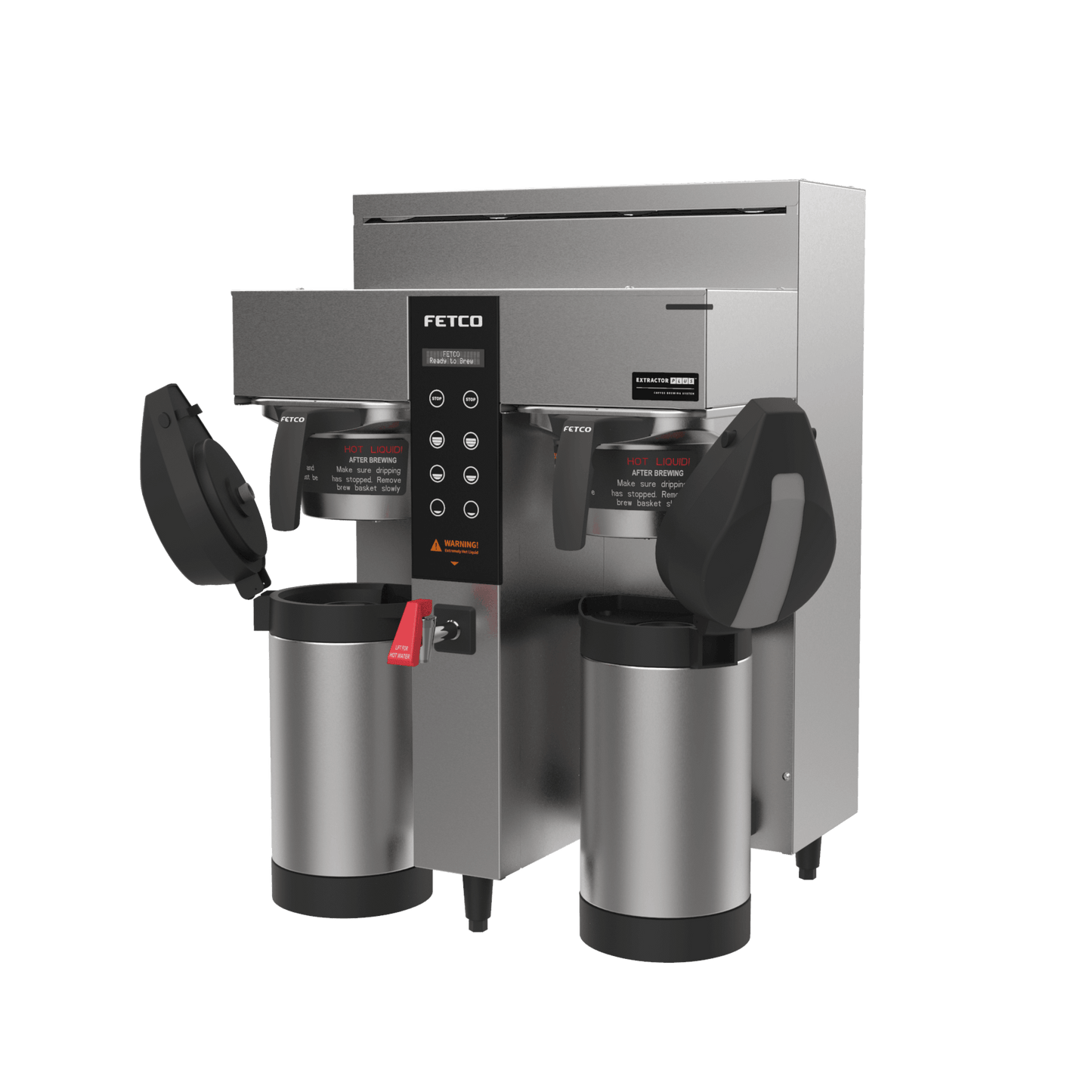 FETCO Extractor Plus Twin Coffee Brewer - 1 Gal - CBS-1232