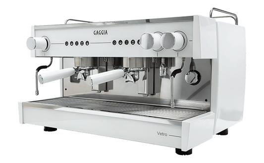 Gaggia Vetro - 2 Group - White