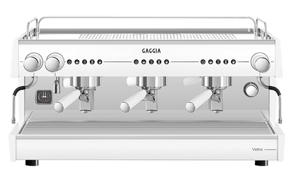 Gaggia Vetro - 3 Group - White