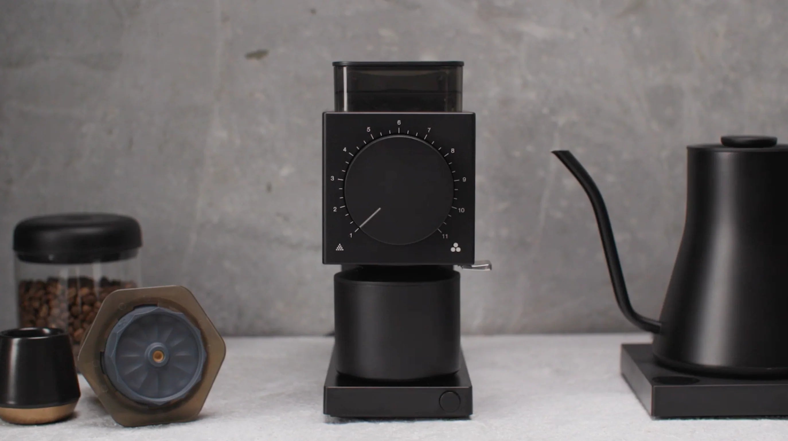 Load video: Fello Ode 2 Brew Grinder